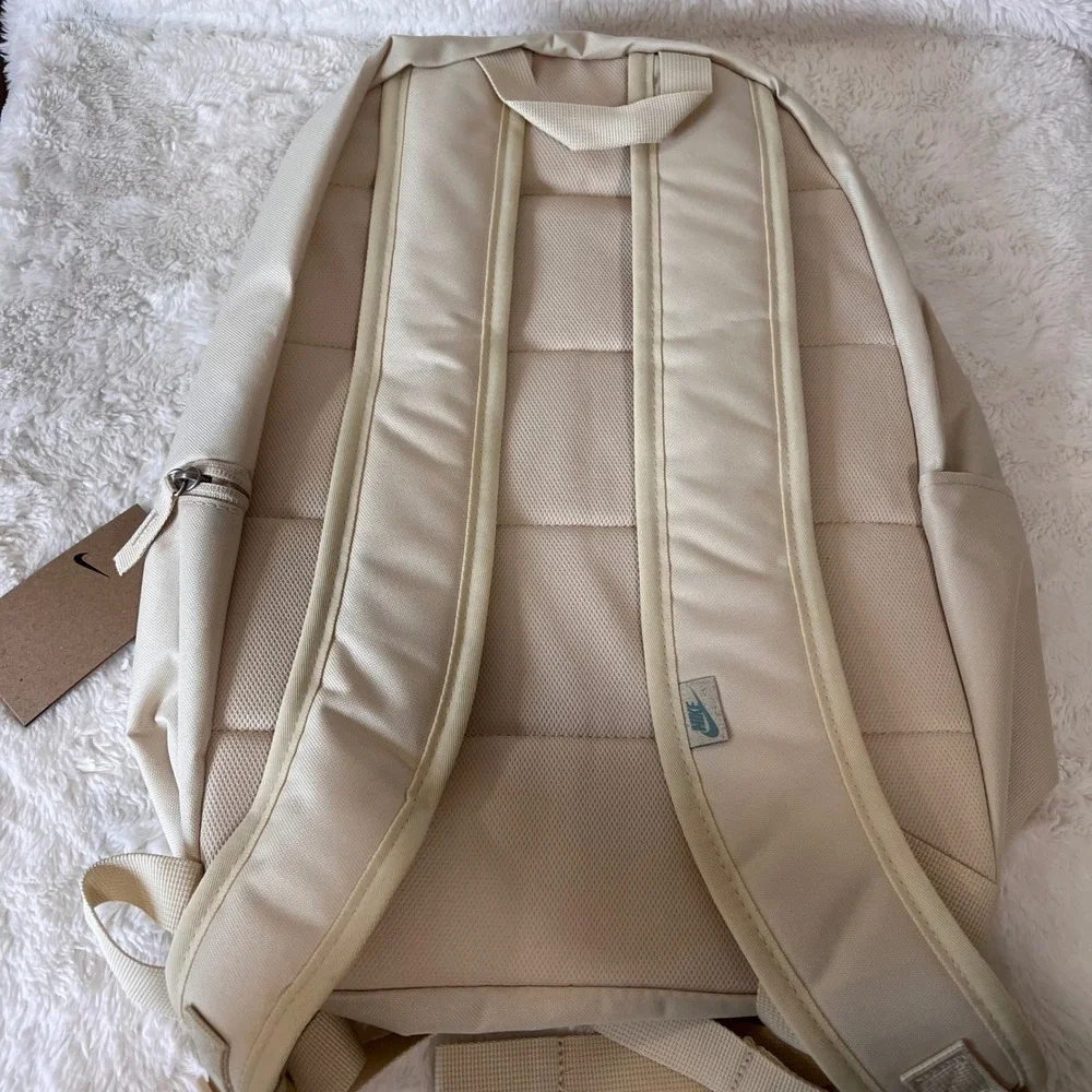 Nike Heritage‎ Retro Backpack Light Khaki Burgundy Crush Mint Green Logo NWT